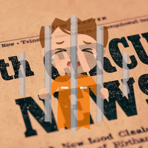 10th Circuit Detention Abuse News headline featuring an adult getting physical with a child