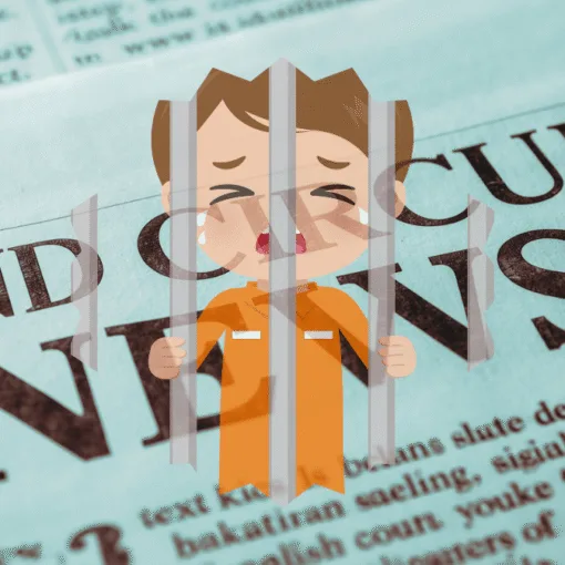 2nd Circuit Detention Abuse News headline featuring an adult getting physical with a child