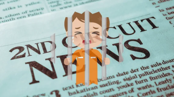 2nd Circuit Detention Abuse News headline featuring an adult getting physical with a child