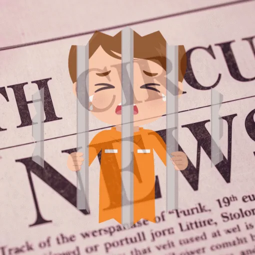 8th Circuit Detention Abuse News headline featuring an adult getting physical with a child